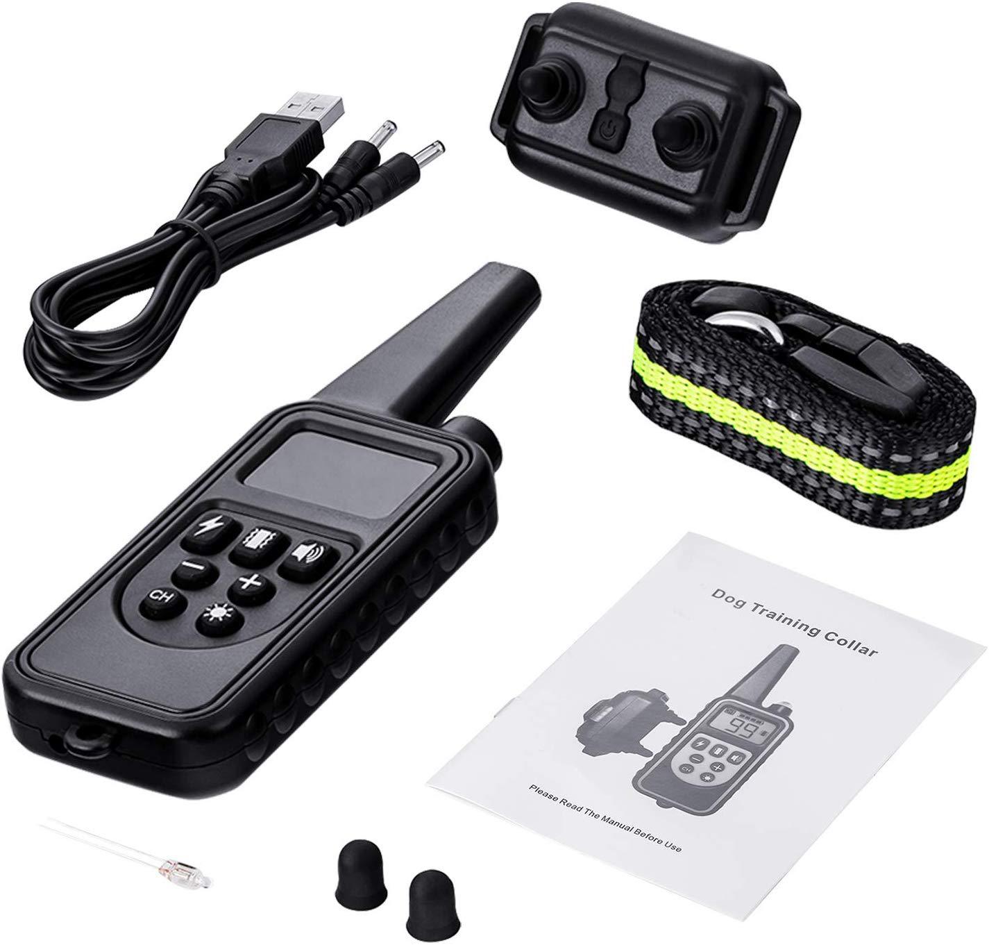 Transform Your Dog Training Experience with the 800M Dog Trainer Pet Collar